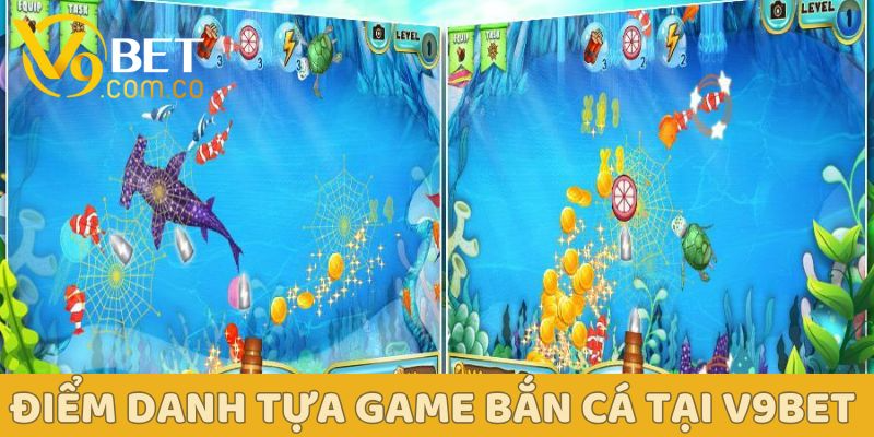 Giới thiệu bắn cá v9bet: Thế giới đại dương ảo, cơ hội thật 2 Điểm danh các tựa game bắn cá V9bet ăn khách nhất