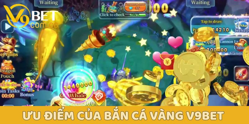 Bắn cá vàng: Bí kíp chinh phục đại dương, rinh thưởng cực khủng từ V9BET 3 Ưu điểm của bắn cá vàng V9bet có thể bạn chưa biết