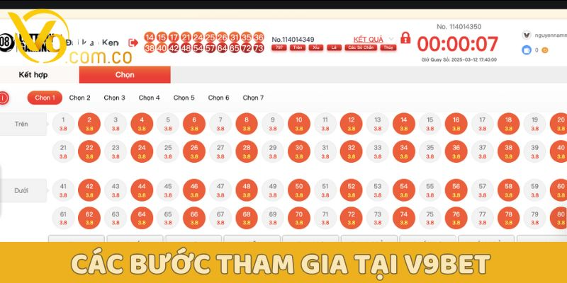 Bí quyết cách chơi keno: Nắm vững luật chơi, rinh ngay giải thưởng! 3 Cách chơi Keno V9bet