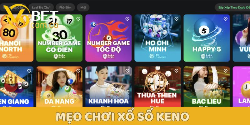 Bí quyết cách chơi keno: Nắm vững luật chơi, rinh ngay giải thưởng! 5 Cách chơi Keno V9bet