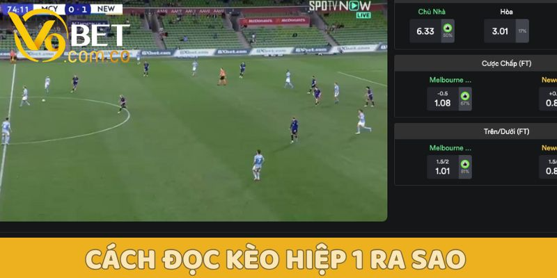 Hướng dẫn cách đọc kèo hiệp 1: Bí kíp từ chuyên gia 3 Cách đọc kèo hiệp 1 V9bet