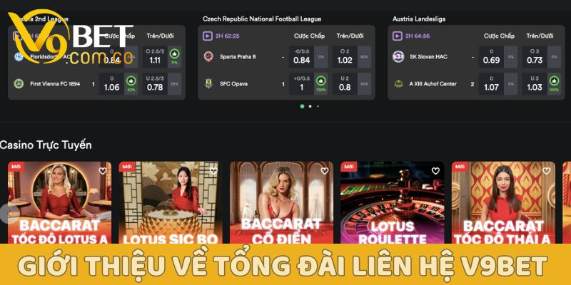 Các phương thức liên hệ V9Bet và hỗ trợ khách hàng tận tâm 1 Giới thiệu về thông tin tổng đài liên hệ V9Bet